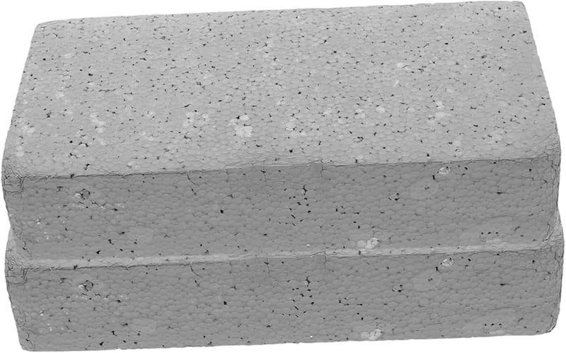 Realistic Foam Bricks Halloween Prank Props 2 Pack Fire Brick Decor Stage Film - Image 1